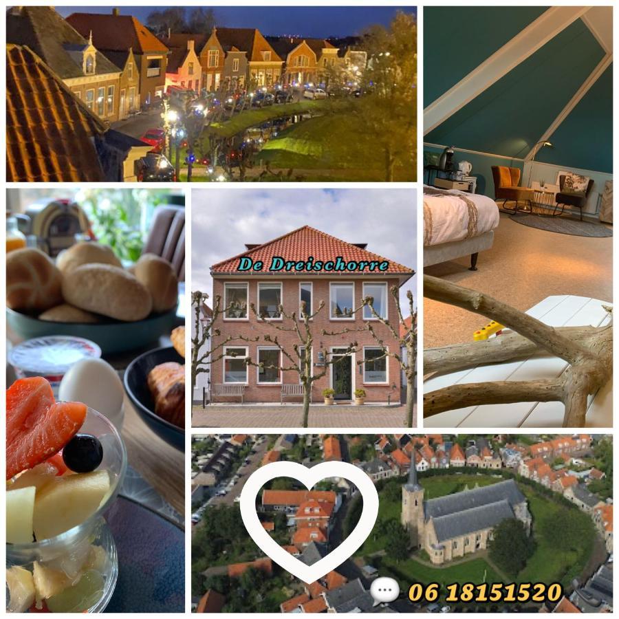 Bed and Breakfast De Drei Schorre Dreischor Экстерьер фото